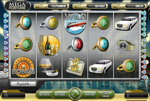 mega fortune slot android